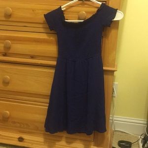 Off the shoulder dress